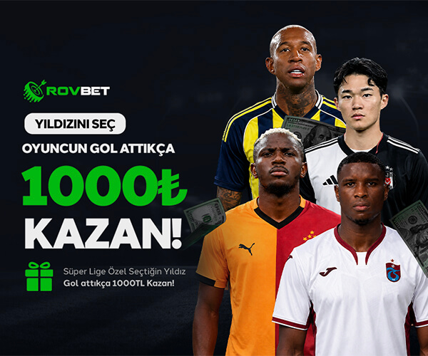 Rovbet Premier Lig Bahisleri